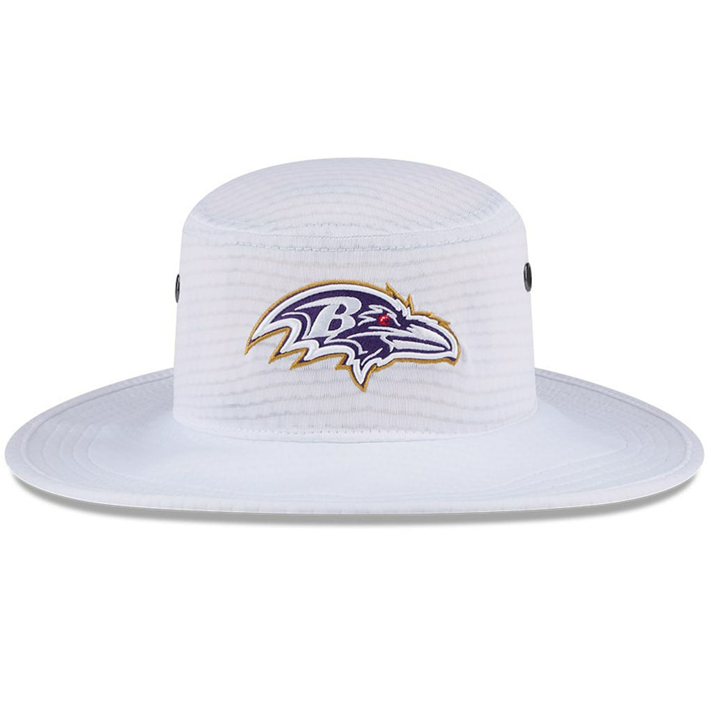 Baltimore Ravens New Era 2024 NFL Training Camp Panama Bucket Hat - White - NFL