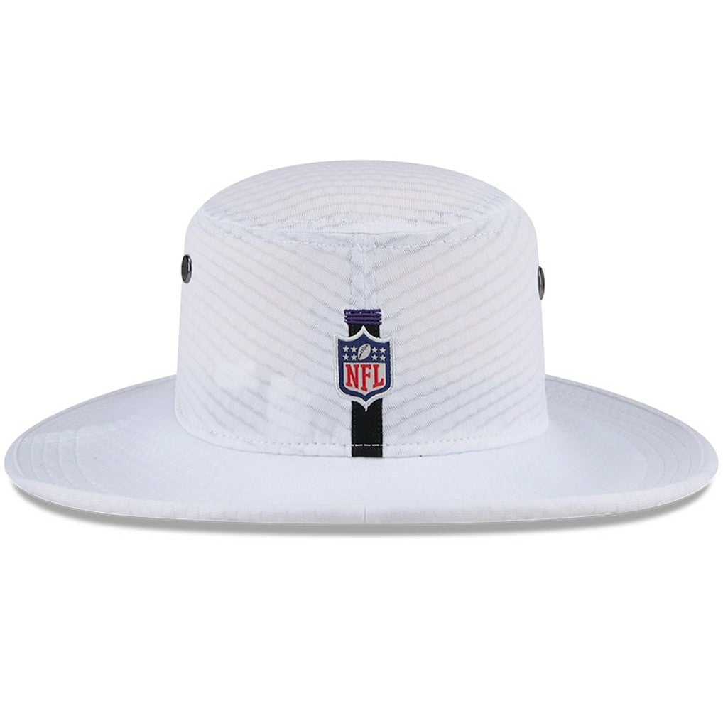 Baltimore Ravens New Era 2024 NFL Training Camp Panama Bucket Hat - White - NFL