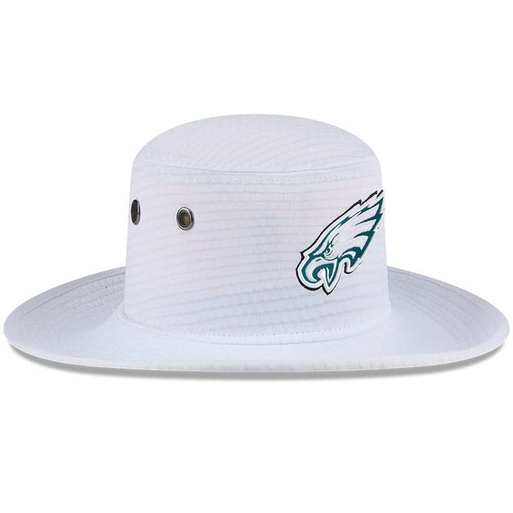 Philadelphia Eagles New Era 2024 NFL Training Camp Panama Bucket Hat - White - NFL