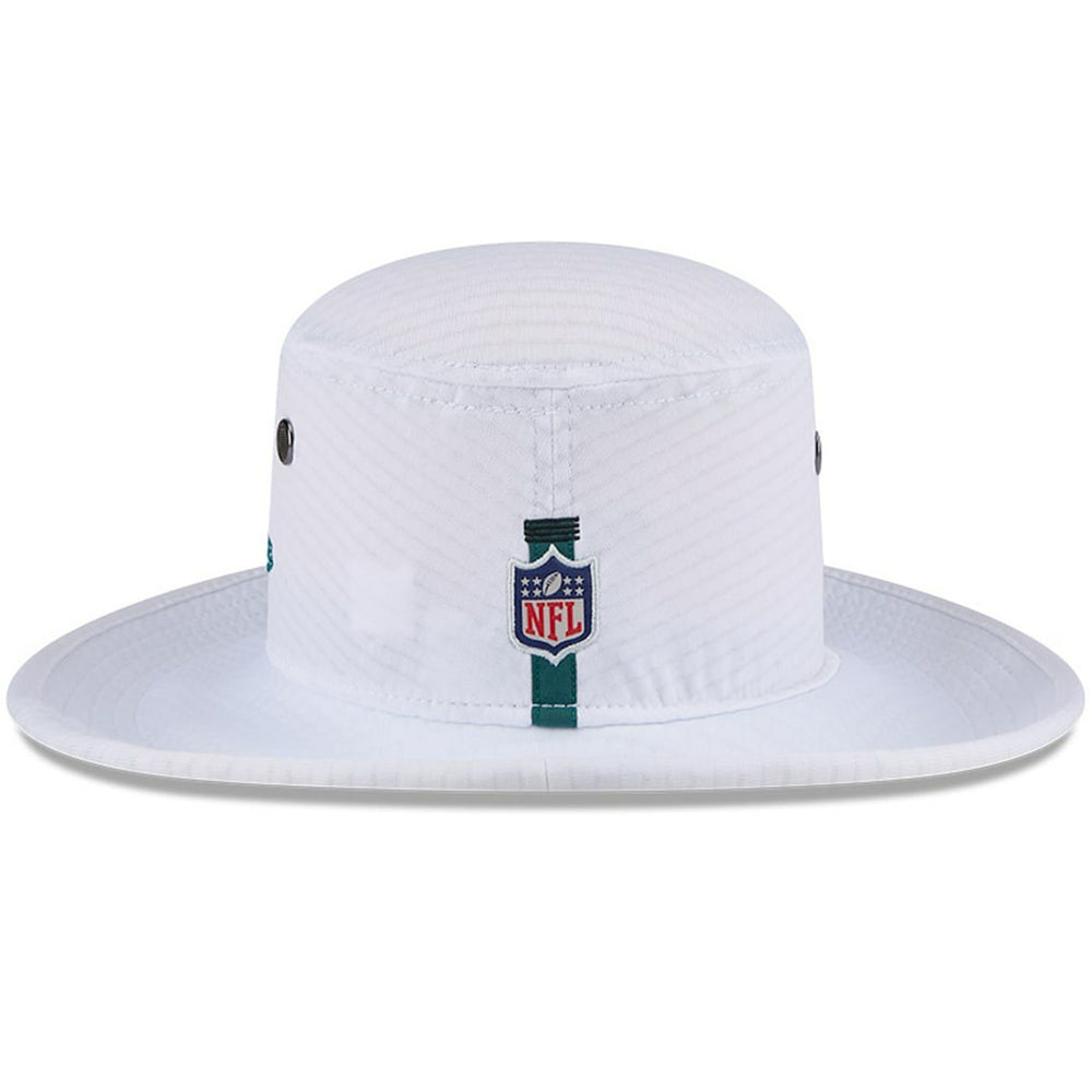 Philadelphia Eagles New Era 2024 NFL Training Camp Panama Bucket Hat - White - NFL