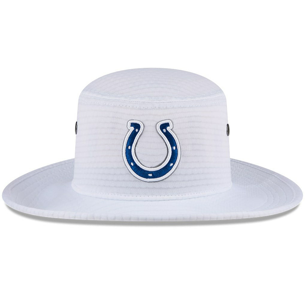 Indianapolis Colts New Era 2024 NFL Training Camp Panama Bucket Hat - White - NFL