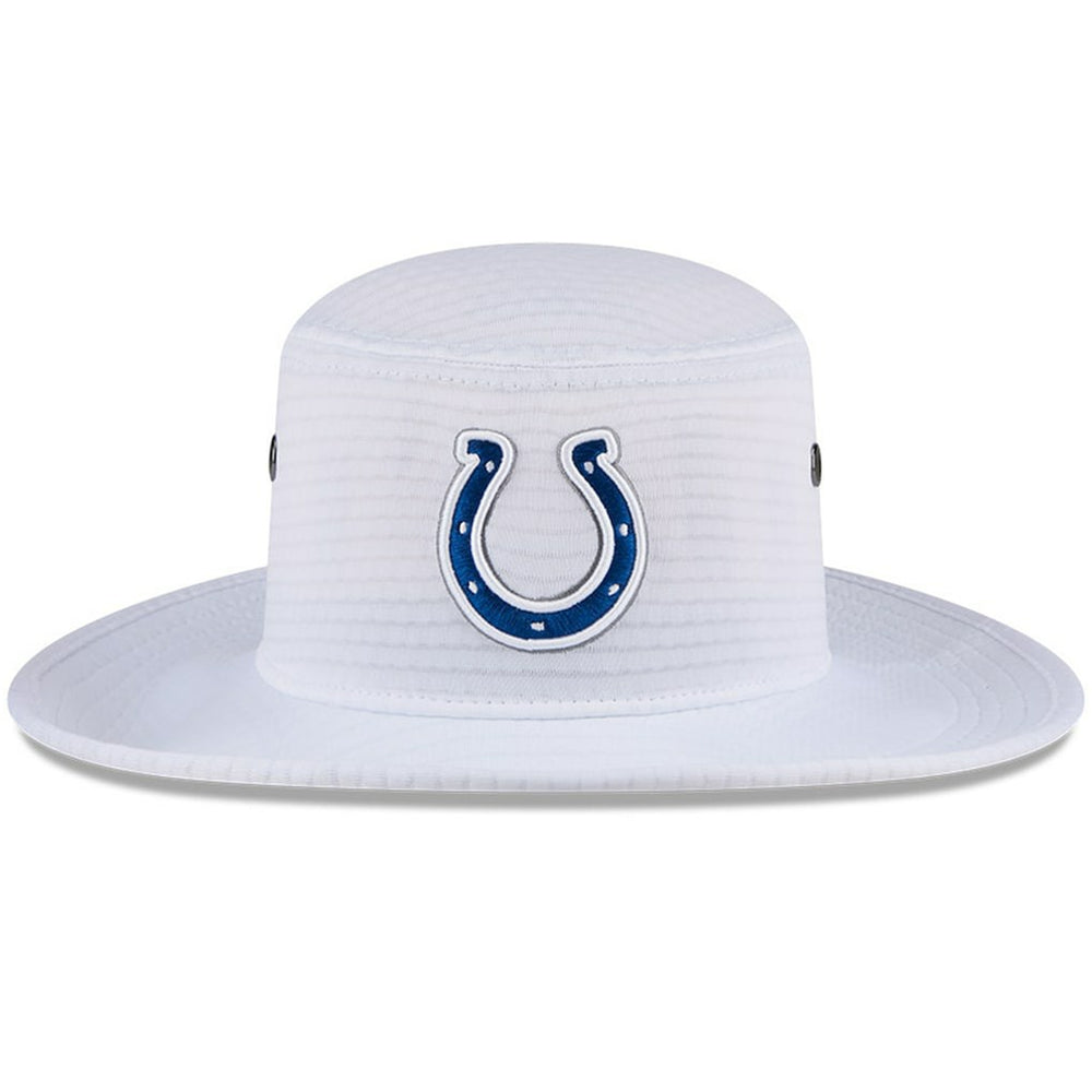 Indianapolis Colts New Era 2024 NFL Training Camp Panama Bucket Hat - White - NFL