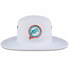 Miami Dolphins New Era 2024 NFL Training Camp Panama Bucket Hat - White - NFL