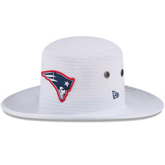 New England Patriots New Era 2024 NFL Training Camp Panama Bucket Hat - White - NFL