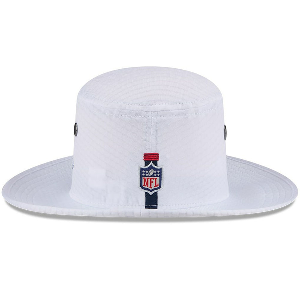 New England Patriots New Era 2024 NFL Training Camp Panama Bucket Hat - White - NFL