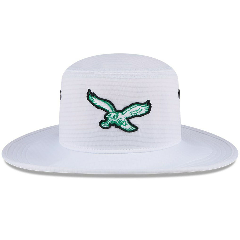 Philadelphia Eagles New Era 2024 NFL Training Camp Panama Bucket Hat - White - NFL