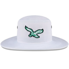 Philadelphia Eagles New Era 2024 NFL Training Camp Panama Bucket Hat - White - NFL