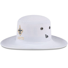 New Orleans Saints New Era 2024 NFL Training Camp Panama Bucket Hat - White - NFL