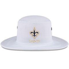 New Orleans Saints New Era 2024 NFL Training Camp Panama Bucket Hat - White - NFL