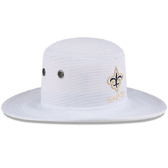 New Orleans Saints New Era 2024 NFL Training Camp Panama Bucket Hat - White - NFL