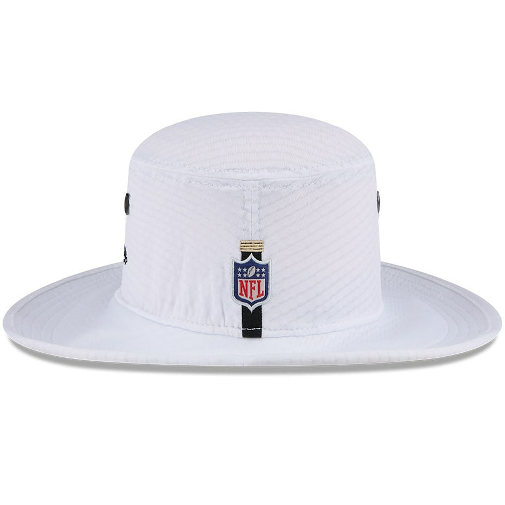 New Orleans Saints New Era 2024 NFL Training Camp Panama Bucket Hat - White - NFL