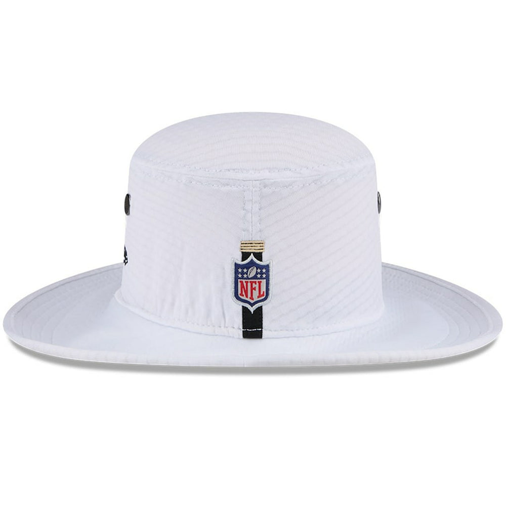 New Orleans Saints New Era 2024 NFL Training Camp Panama Bucket Hat - White - NFL
