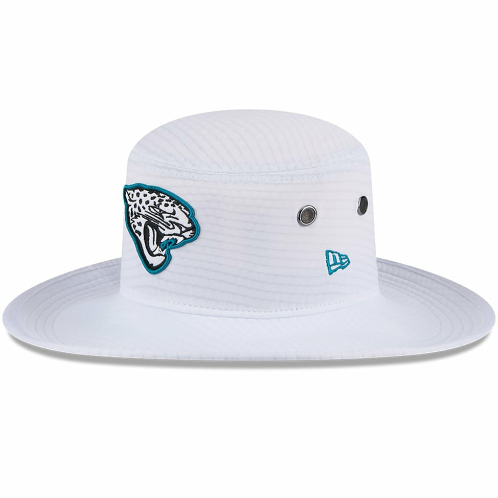 Jacksonville Jaguars New Era 2024 NFL Training Camp Panama Bucket Hat - White - NFL