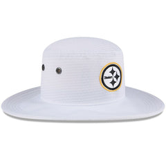 Pittsburgh Steelers New Era 2024 NFL Training Camp Panama Bucket Hat - White - NFL
