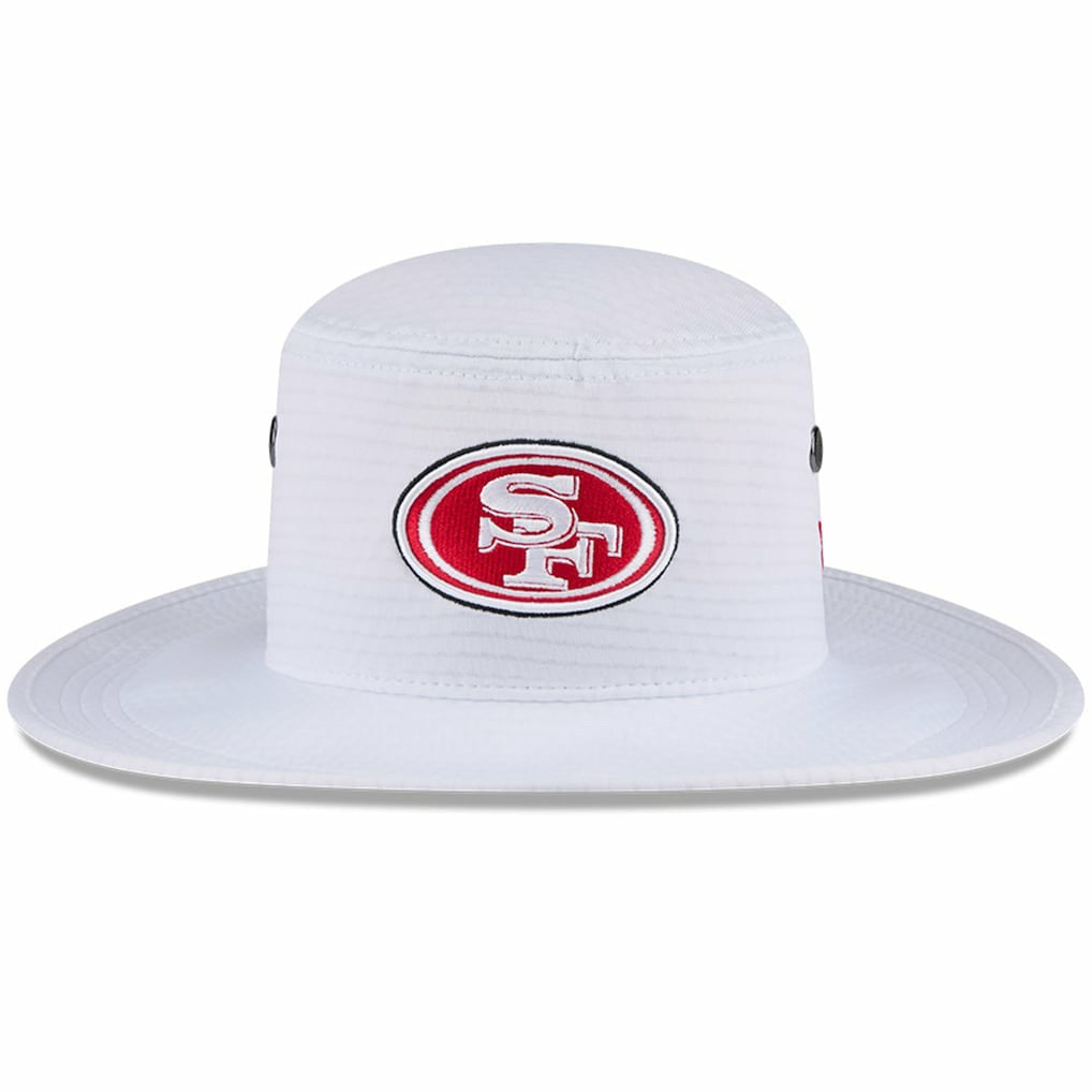 San Francisco 49ers New Era 2024 NFL Training Camp Panama Bucket Hat - White - NFL