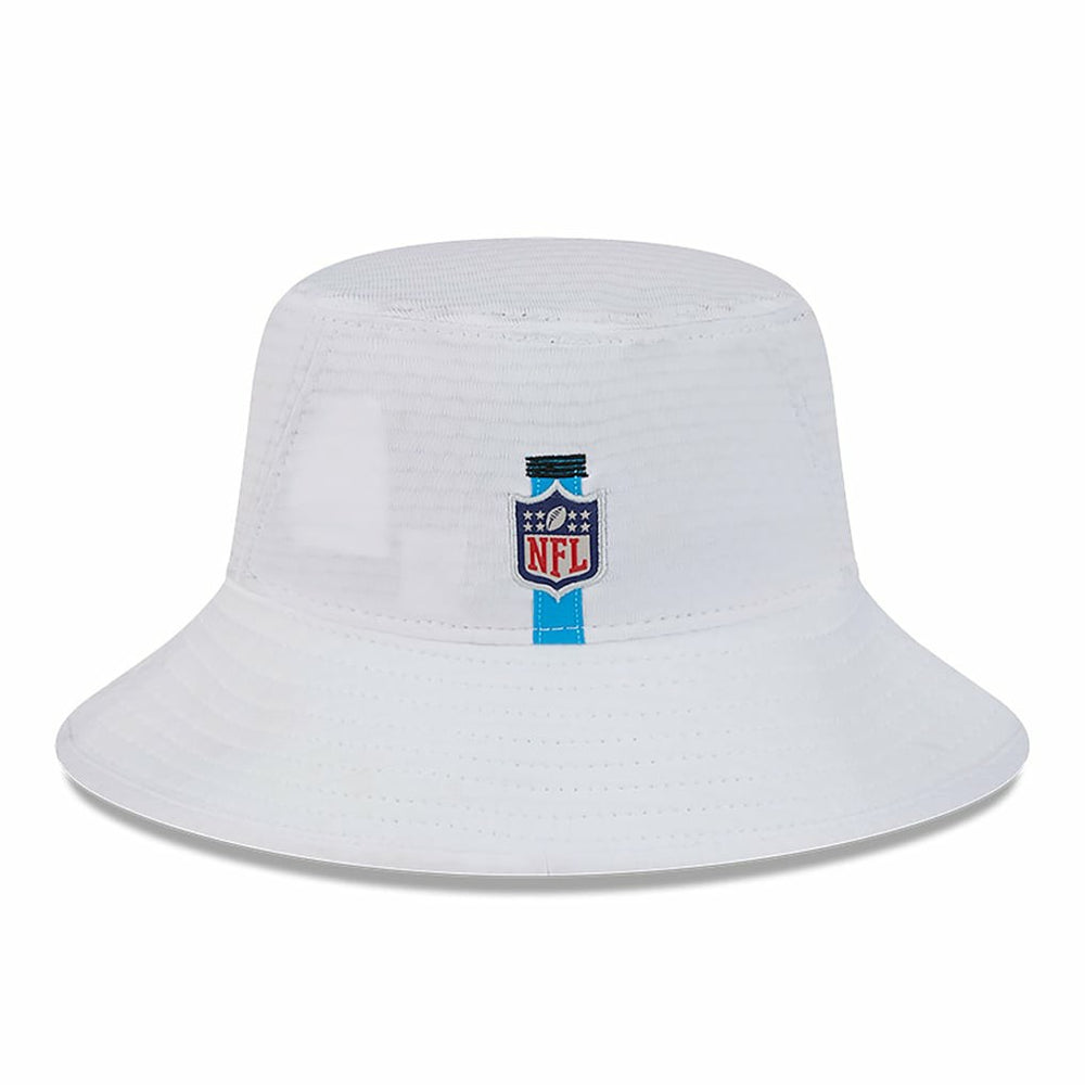 Carolina Panthers New Era 2024 NFL Training Camp Stretch Bucket Hat - White - NFL