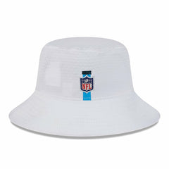 Carolina Panthers New Era 2024 NFL Training Camp Stretch Bucket Hat - White - NFL