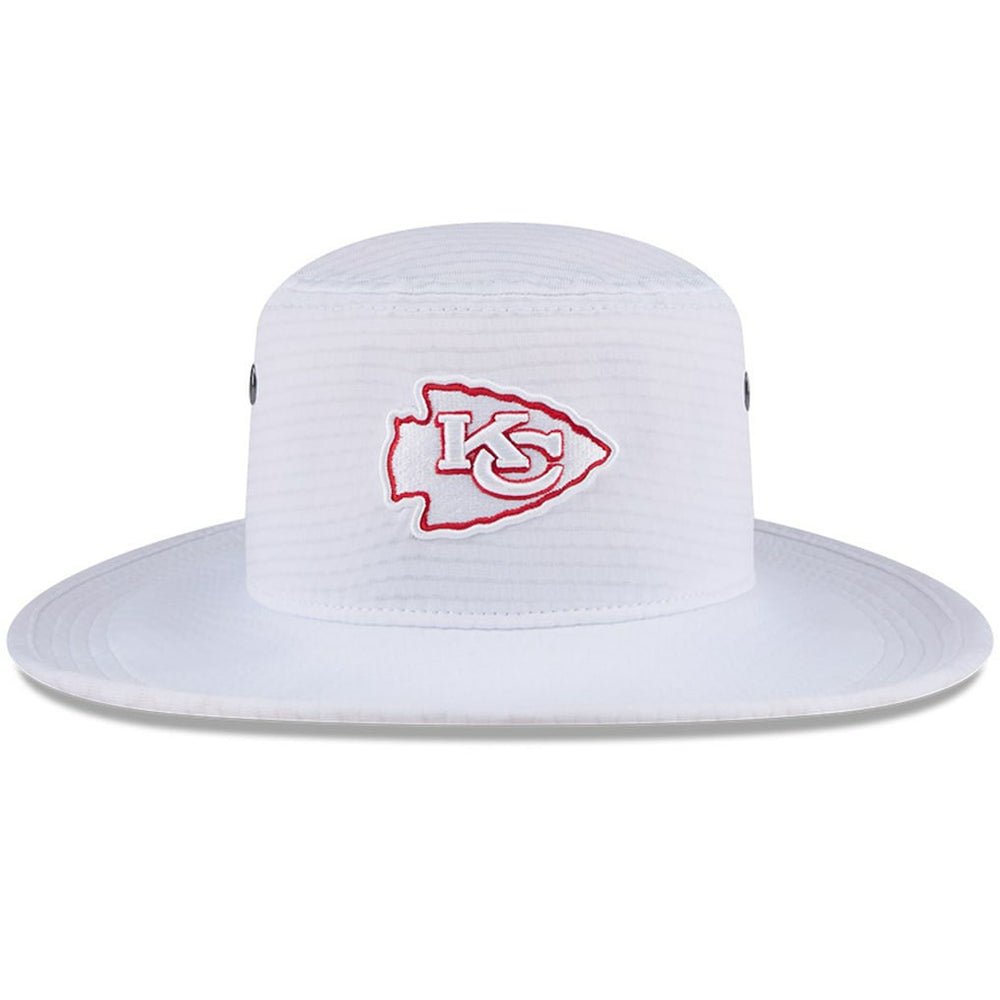 Kansas City Chiefs New Era 2024 NFL Training Camp Panama Bucket Hat - White - NFL