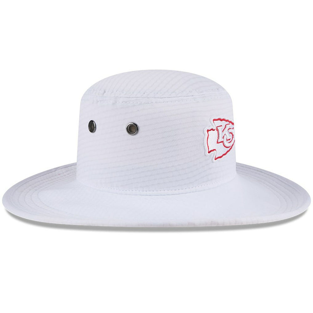 Kansas City Chiefs New Era 2024 NFL Training Camp Panama Bucket Hat - White - NFL