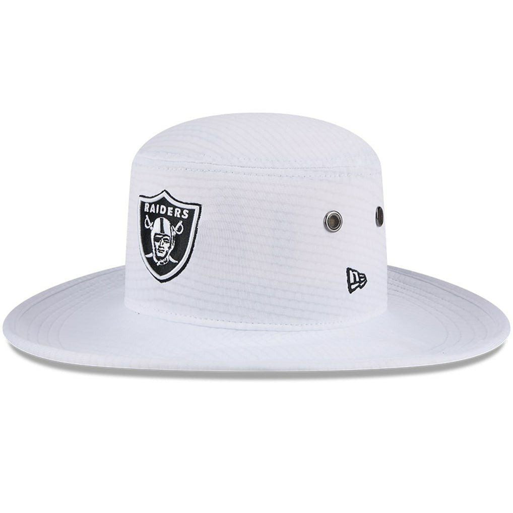 Las Vegas Raiders New Era 2024 NFL Training Camp Panama Bucket Hat - White - NFL