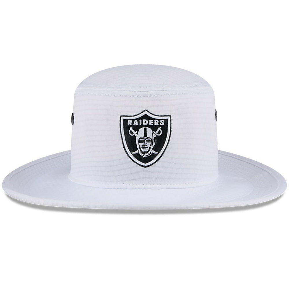 Las Vegas Raiders New Era 2024 NFL Training Camp Panama Bucket Hat - White - NFL