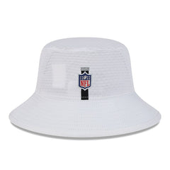 Las Vegas Raiders New Era 2024 NFL Training Camp Stretch Bucket Hat - White - NFL