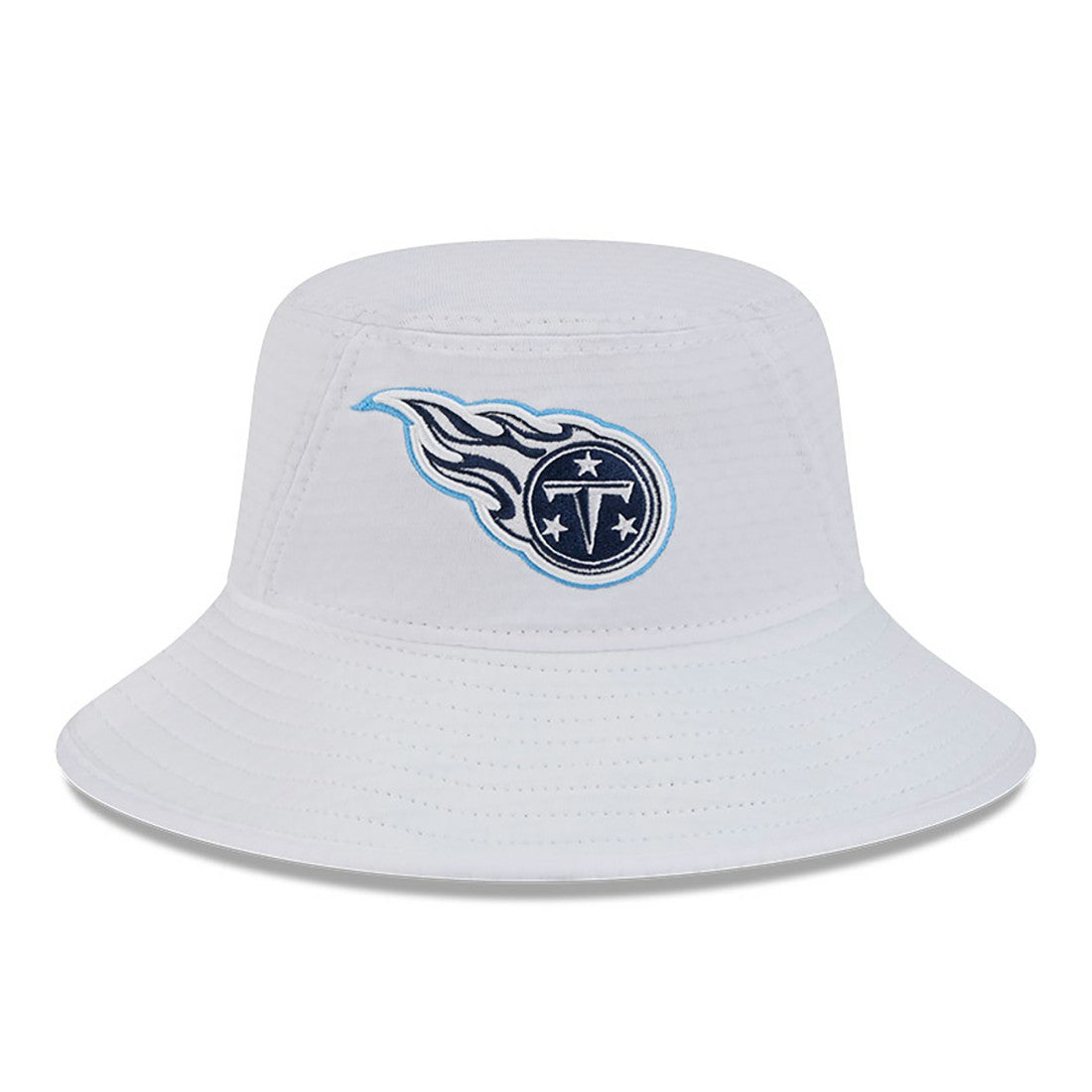 Tennessee Titans New Era 2024 NFL Training Camp Stretch Bucket Hat - White - NFL