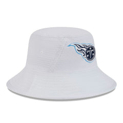 Tennessee Titans New Era 2024 NFL Training Camp Stretch Bucket Hat - White - NFL