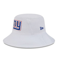 New York Giants New Era 2024 NFL Training Camp Stretch Bucket Hat - White - NFL