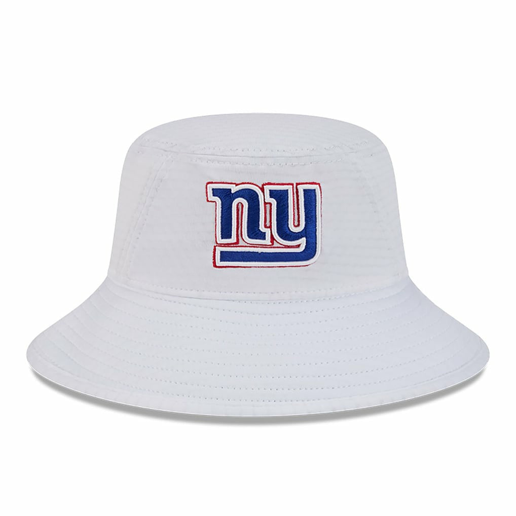 New York Giants New Era 2024 NFL Training Camp Stretch Bucket Hat - White - NFL