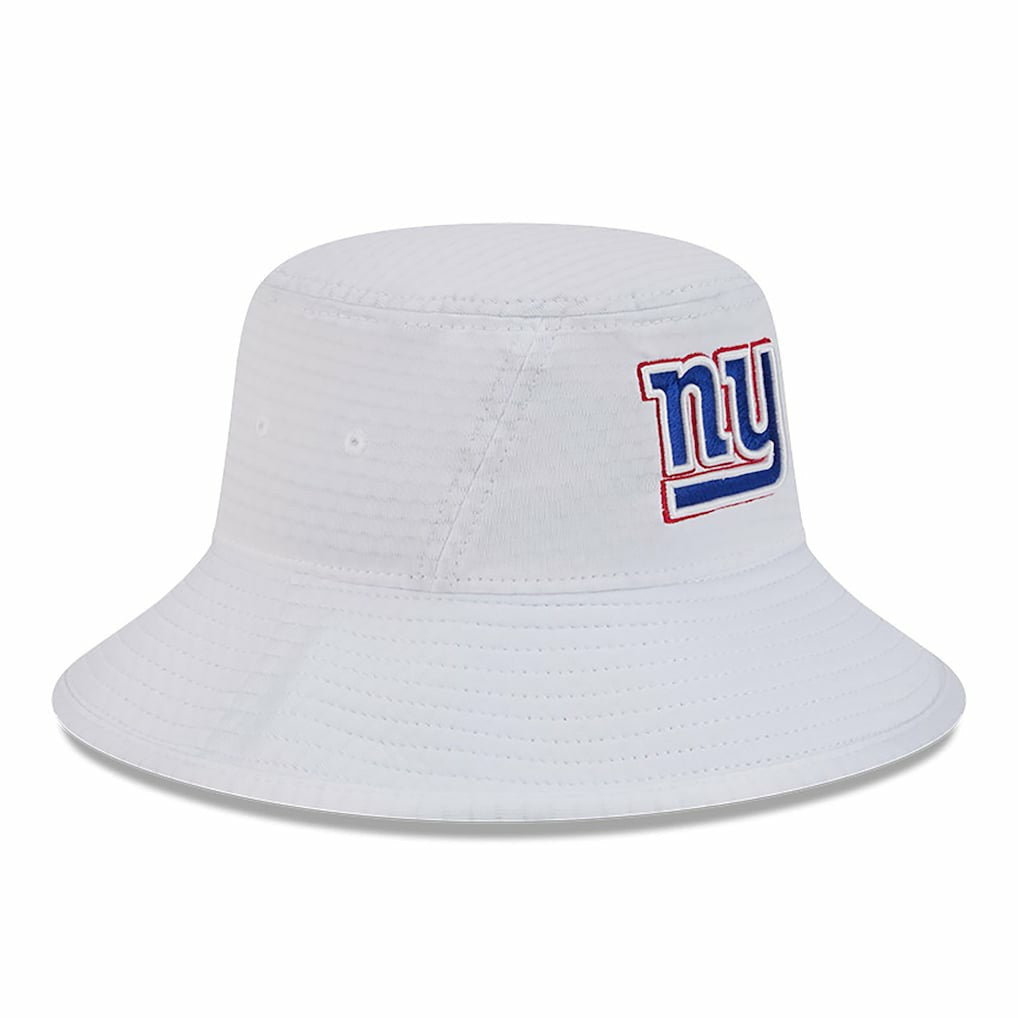 New York Giants New Era 2024 NFL Training Camp Stretch Bucket Hat - White - NFL