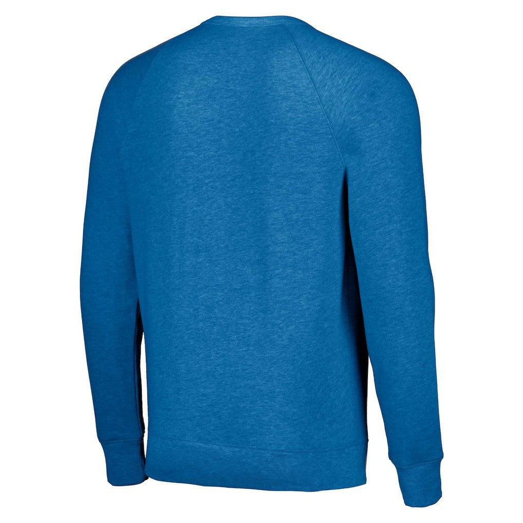 Buffalo Bills Homage Unisex Holiday Raglan Tri-Blend Pullover Sweatshirt - Royal - NFL