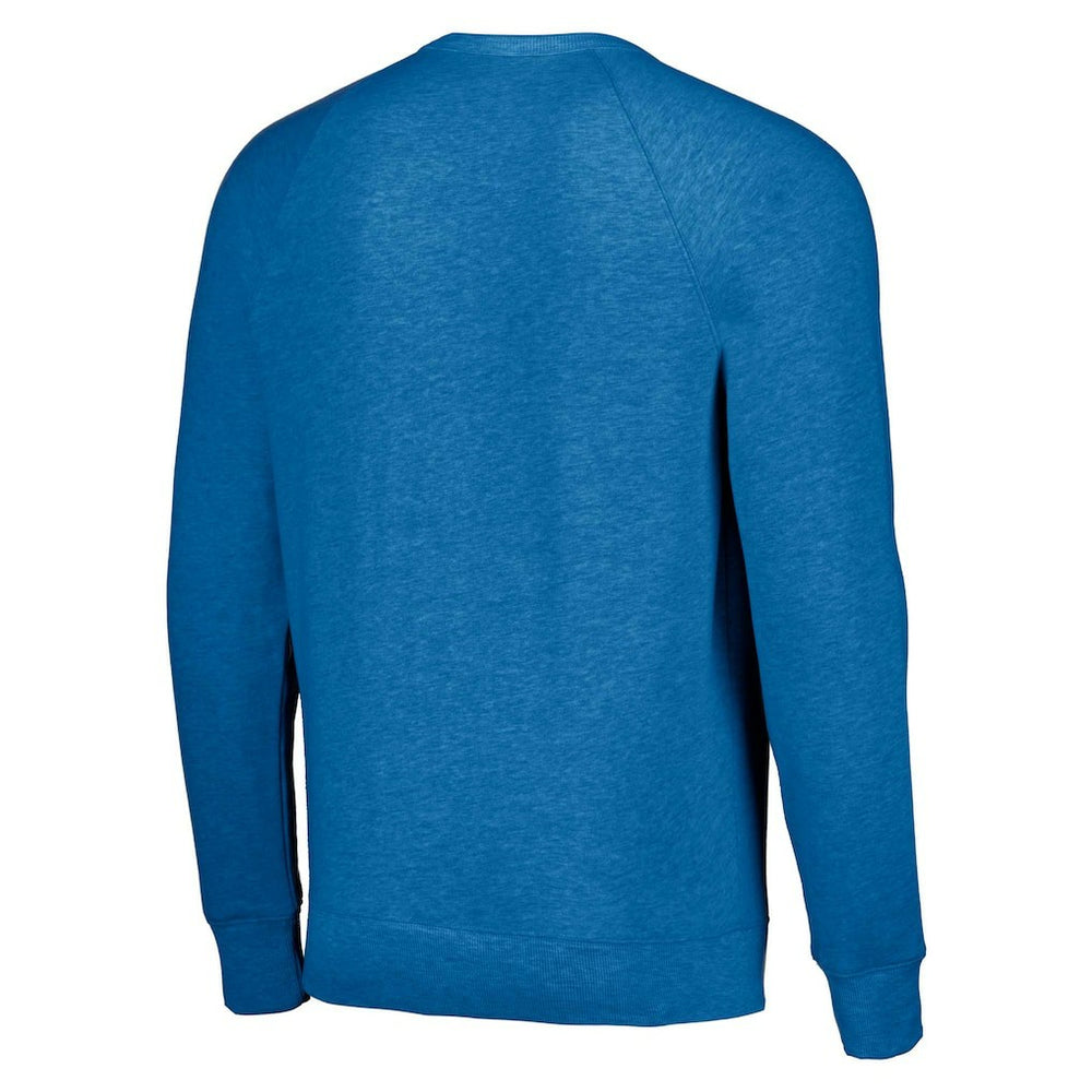 Buffalo Bills Homage Unisex Holiday Raglan Tri-Blend Pullover Sweatshirt - Royal - NFL