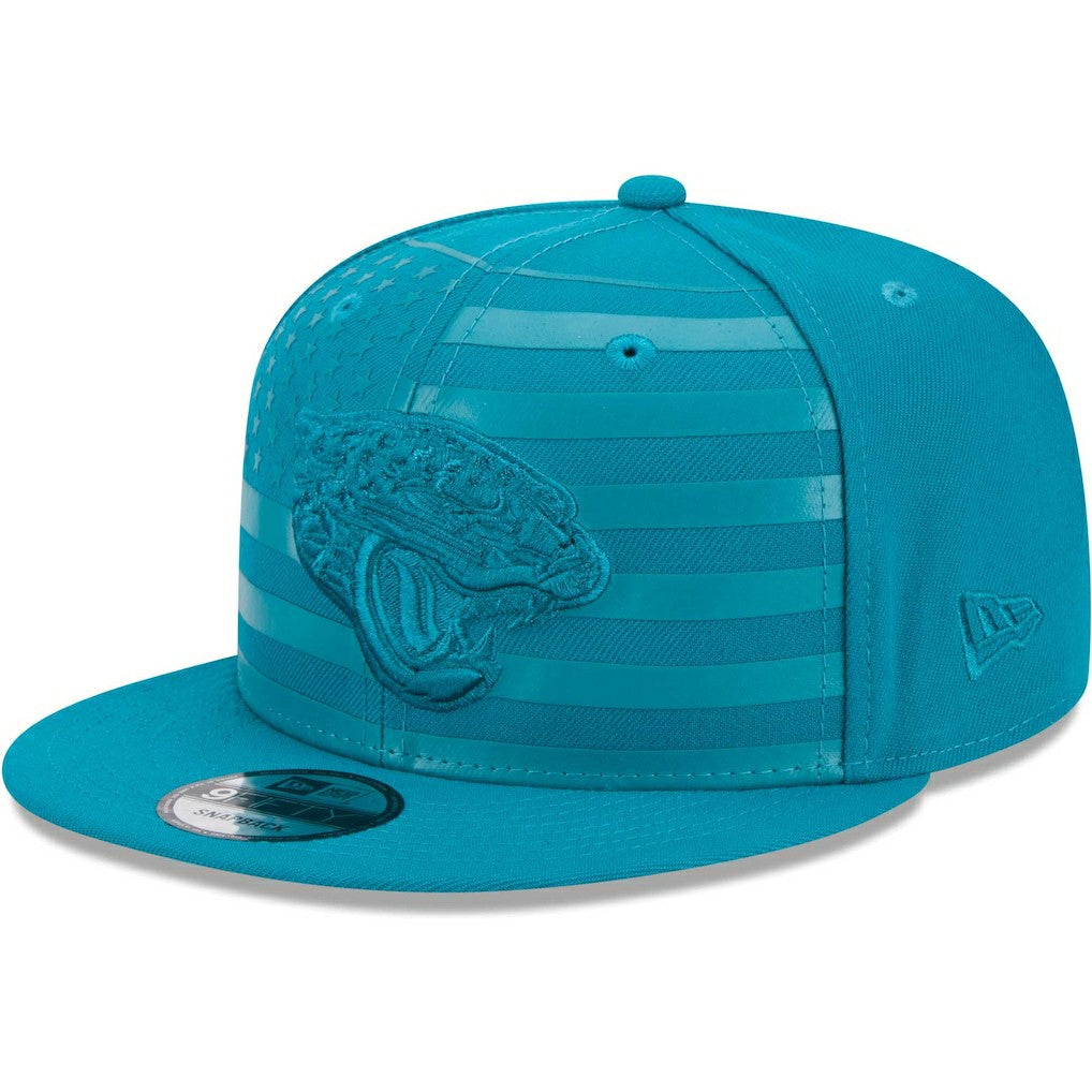 Jacksonville Jaguars New Era Independent 9FIFTY Snapback Hat - Teal - NFL