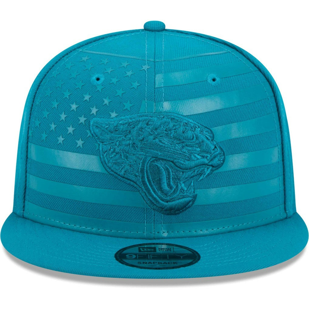 Jacksonville Jaguars New Era Independent 9FIFTY Snapback Hat - Teal - NFL