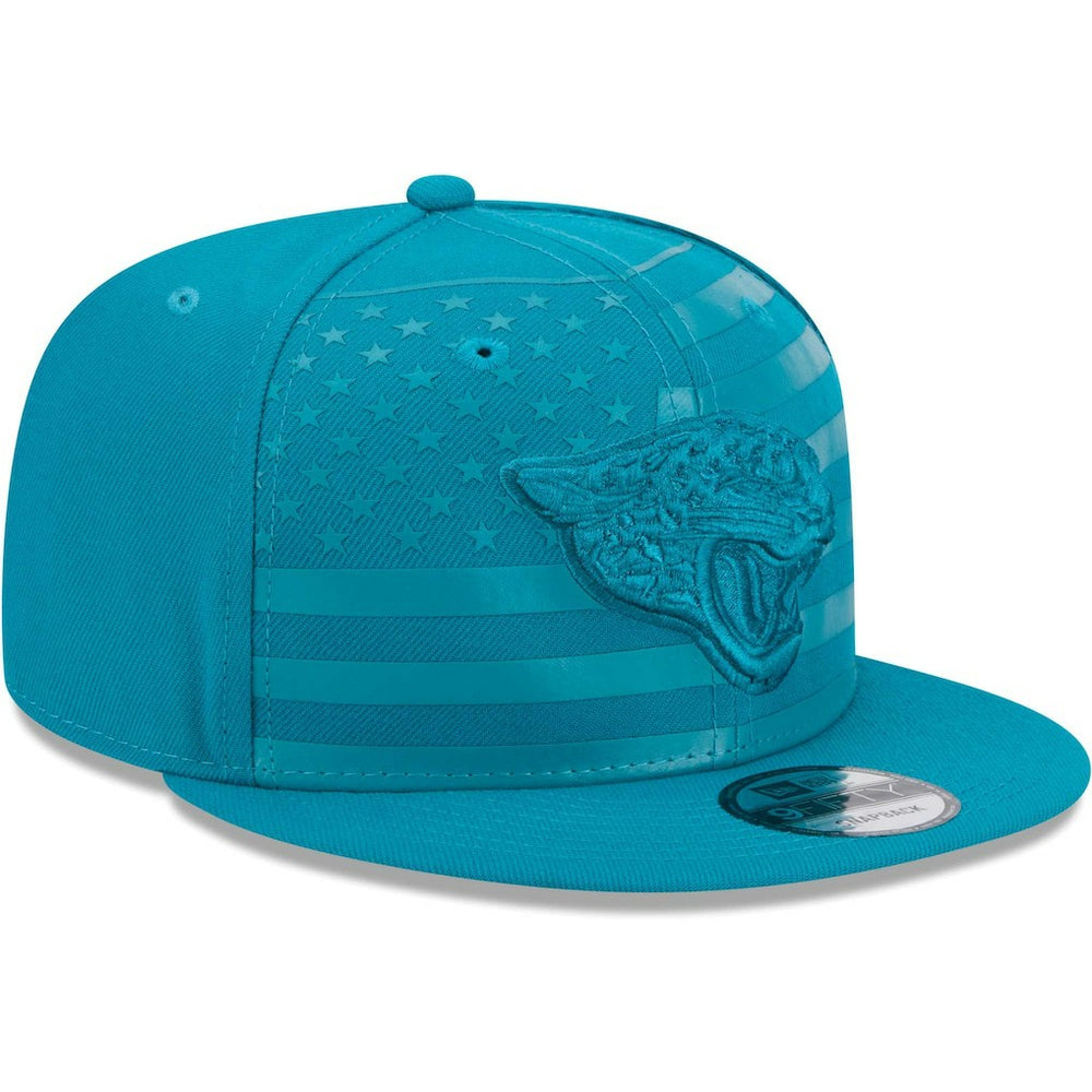 Jacksonville Jaguars New Era Independent 9FIFTY Snapback Hat - Teal - NFL