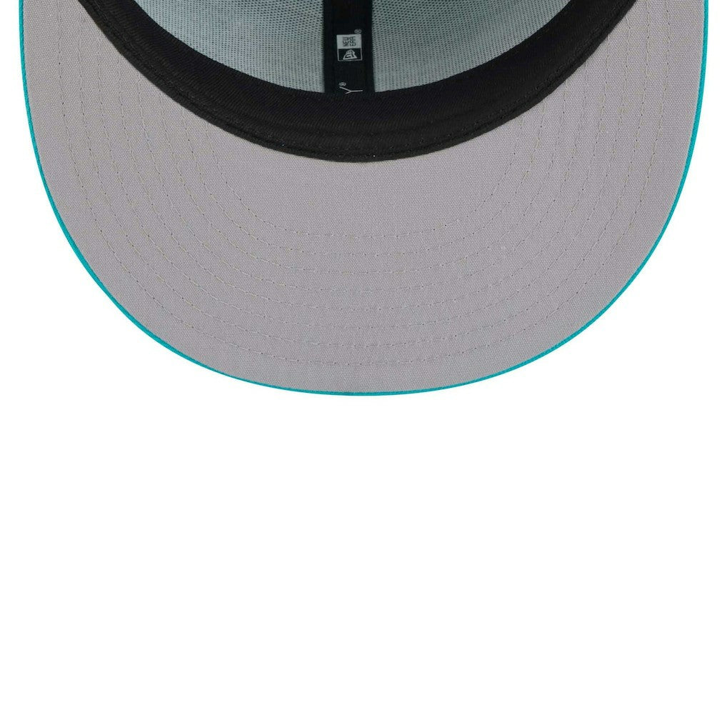Miami Dolphins New Era Independent 9FIFTY Snapback Hat - Aqua - NFL