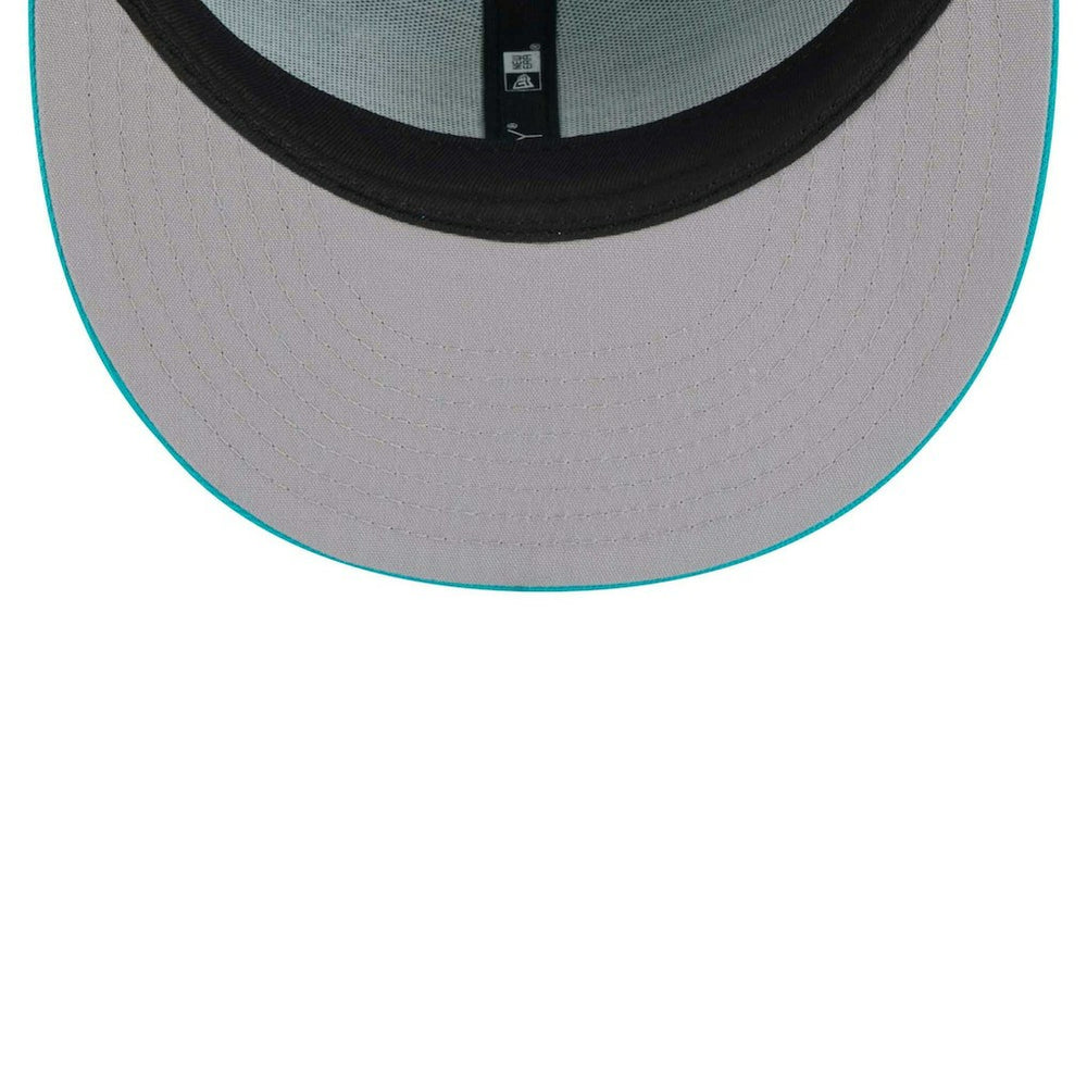 Miami Dolphins New Era Independent 9FIFTY Snapback Hat - Aqua - NFL