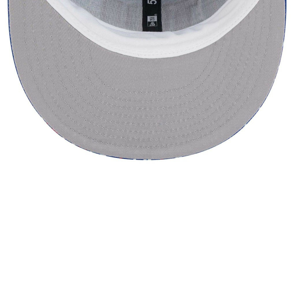 New York Giants New Era Paisley 59FIFTY Fitted Hat - Royal - NFL