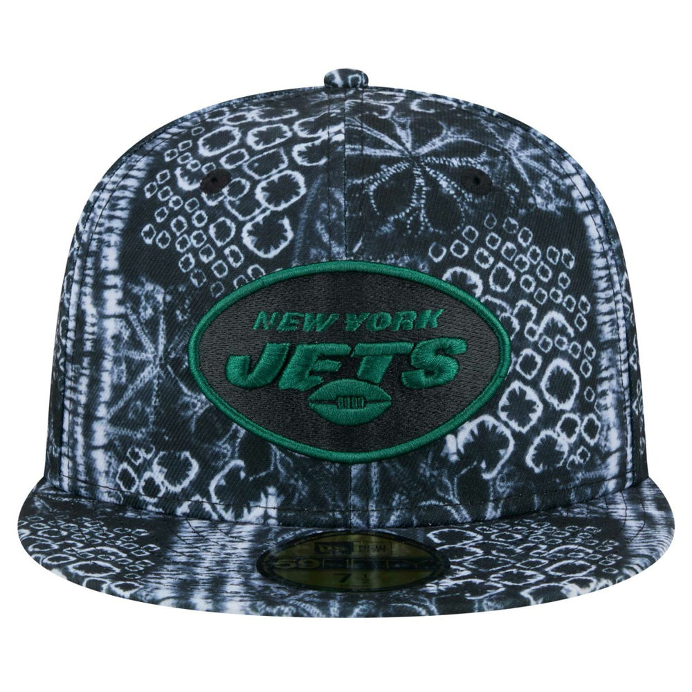 New York Jets New Era Shibori 59FIFTY Fitted Hat - Black - NFL