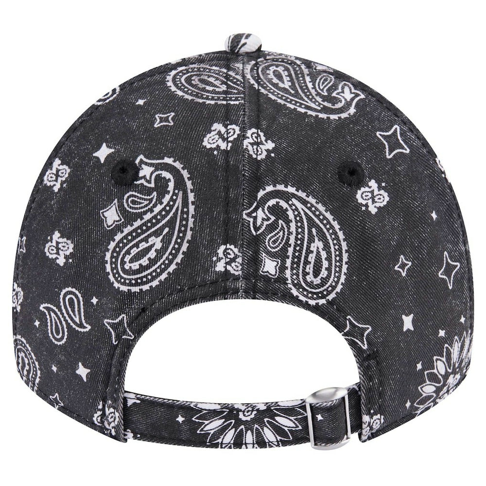 Cincinnati Bengals New Era Women's Paisley 9TWENTY Adjustable Hat - Black - NFL
