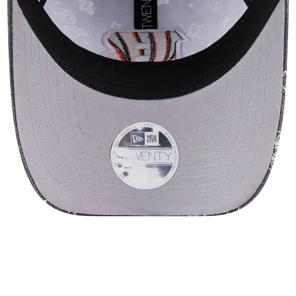 Cincinnati Bengals New Era Women's Paisley 9TWENTY Adjustable Hat - Black - NFL