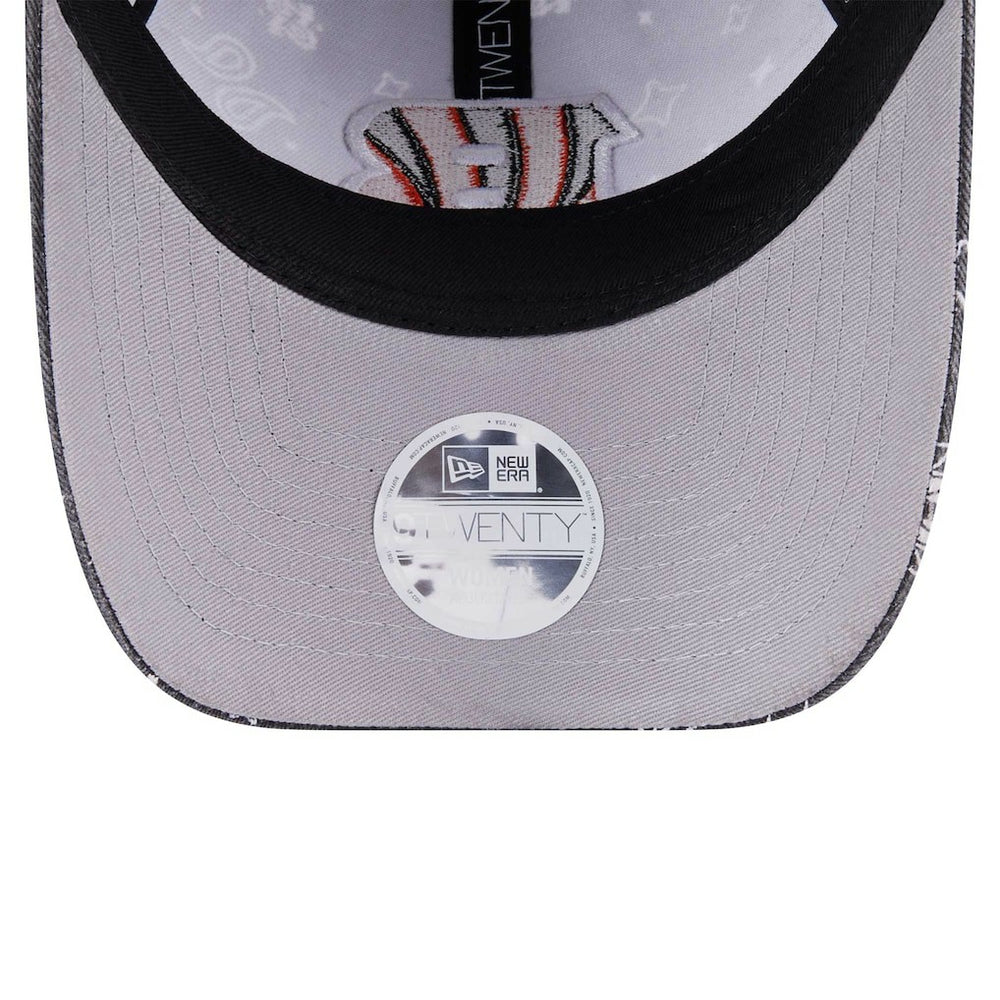 Cincinnati Bengals New Era Women's Paisley 9TWENTY Adjustable Hat - Black - NFL