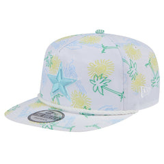 Dallas Cowboys New Era Vacay Golfer Snapback Hat - White - NFL