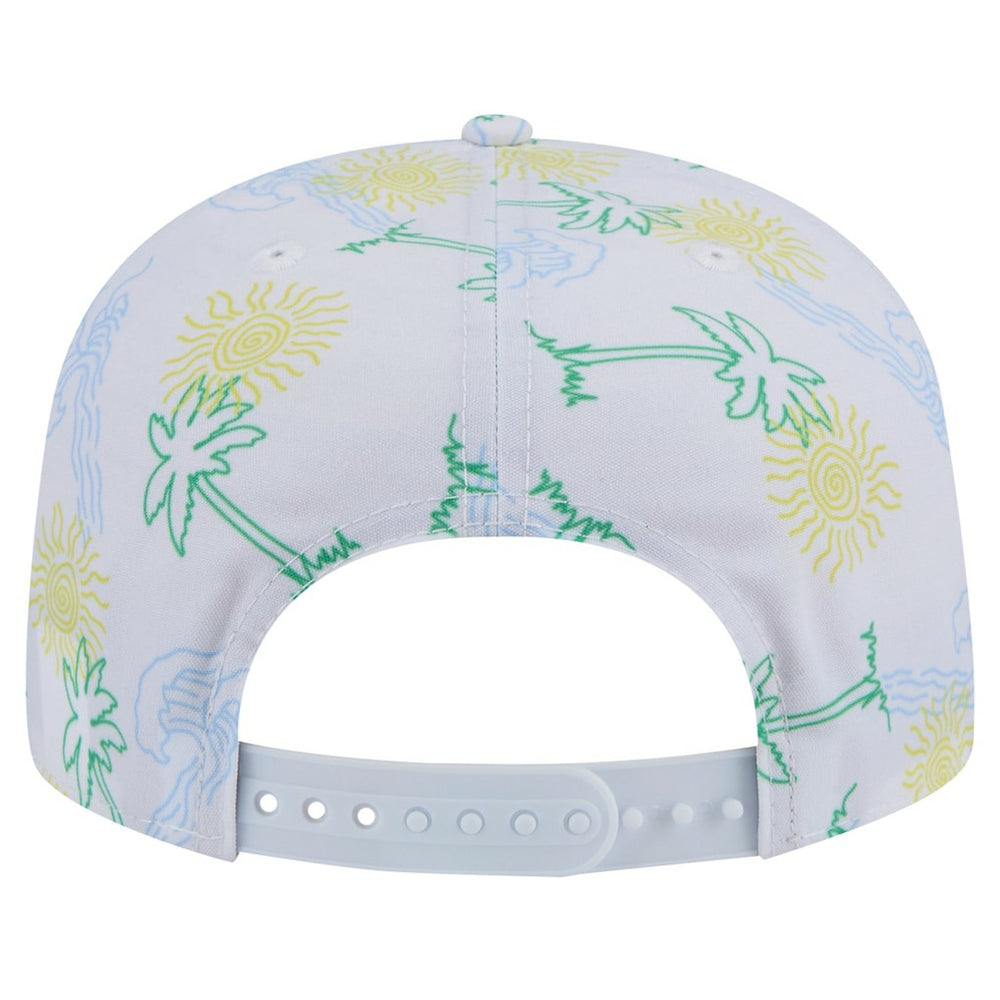 Dallas Cowboys New Era Vacay Golfer Snapback Hat - White - NFL
