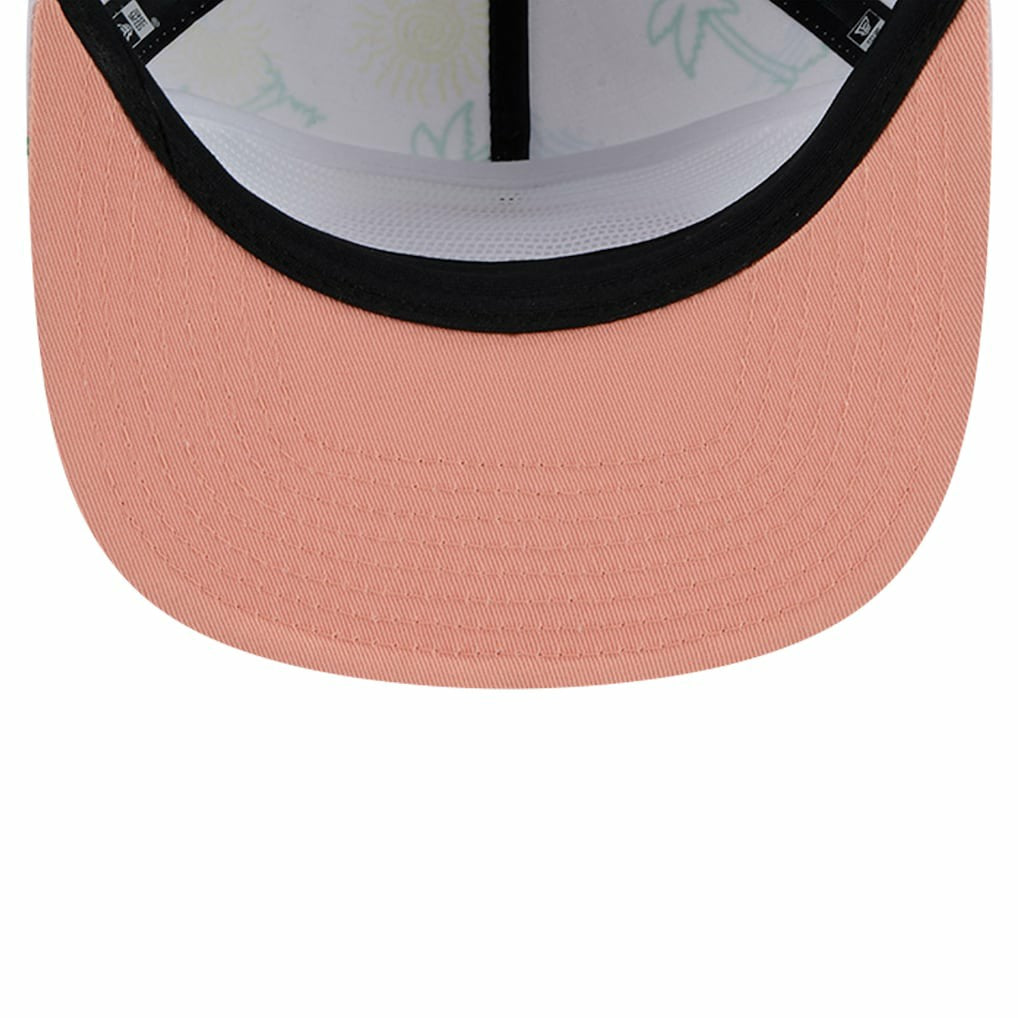 San Francisco 49ers New Era Vacay Golfer Snapback Hat - White - NFL