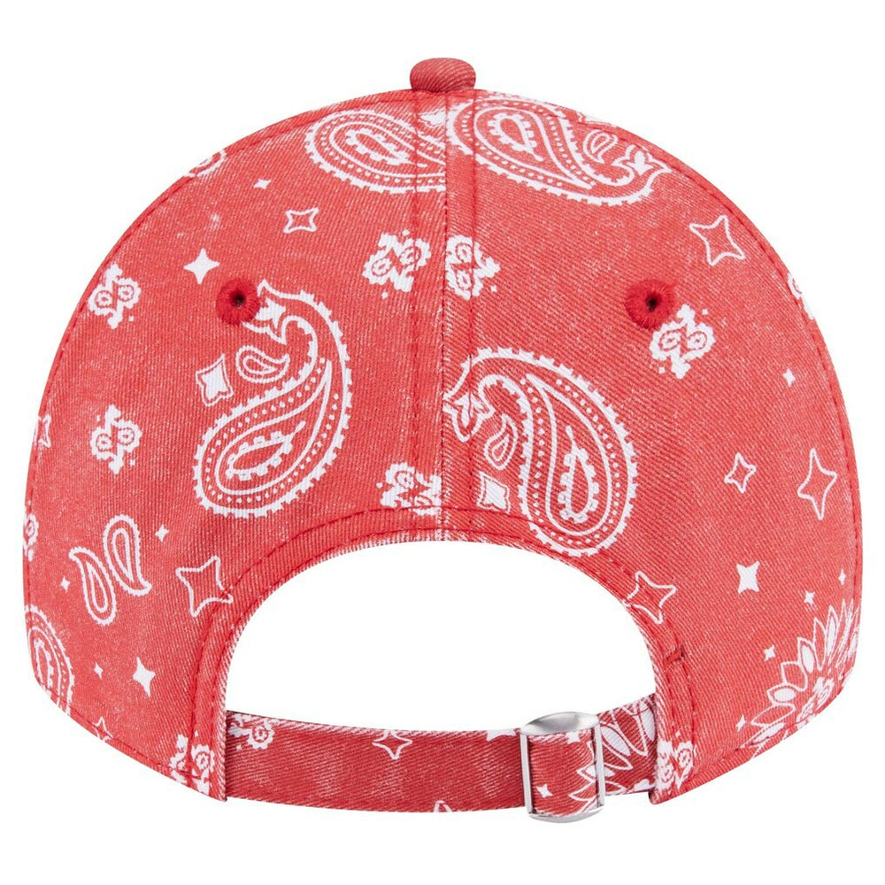 San Francisco 49ers New Era Women's Paisley 9TWENTY Adjustable Hat - Scarlet - NFL
