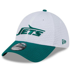New York Jets New Era 2024 NFL Training Camp 39THIRTY Flex Hat - White/Green - NFL