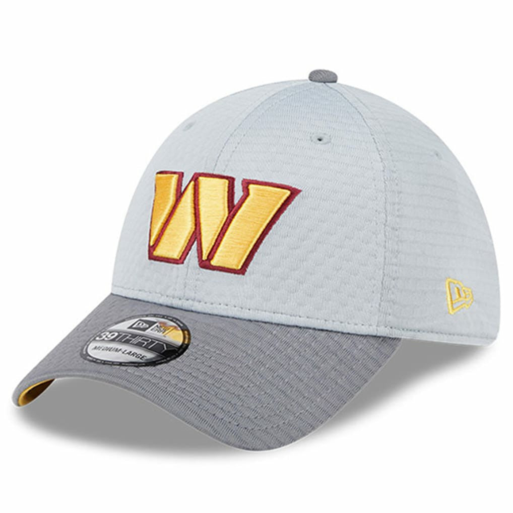 Washington Commanders New Era 2024 NFL Training Camp 39THIRTY Flex Hat - Gray - NFL