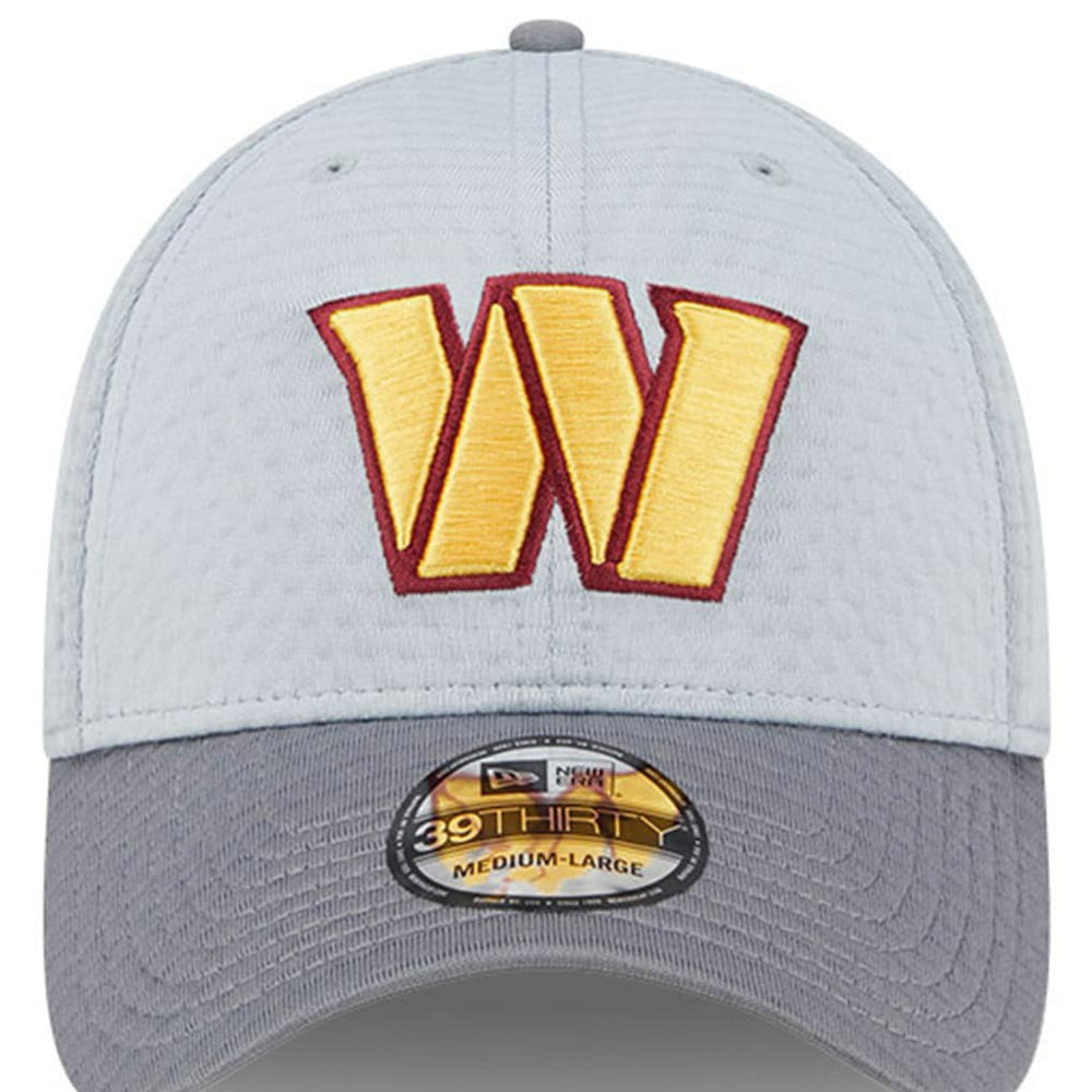 Washington Commanders New Era 2024 NFL Training Camp 39THIRTY Flex Hat - Gray - NFL
